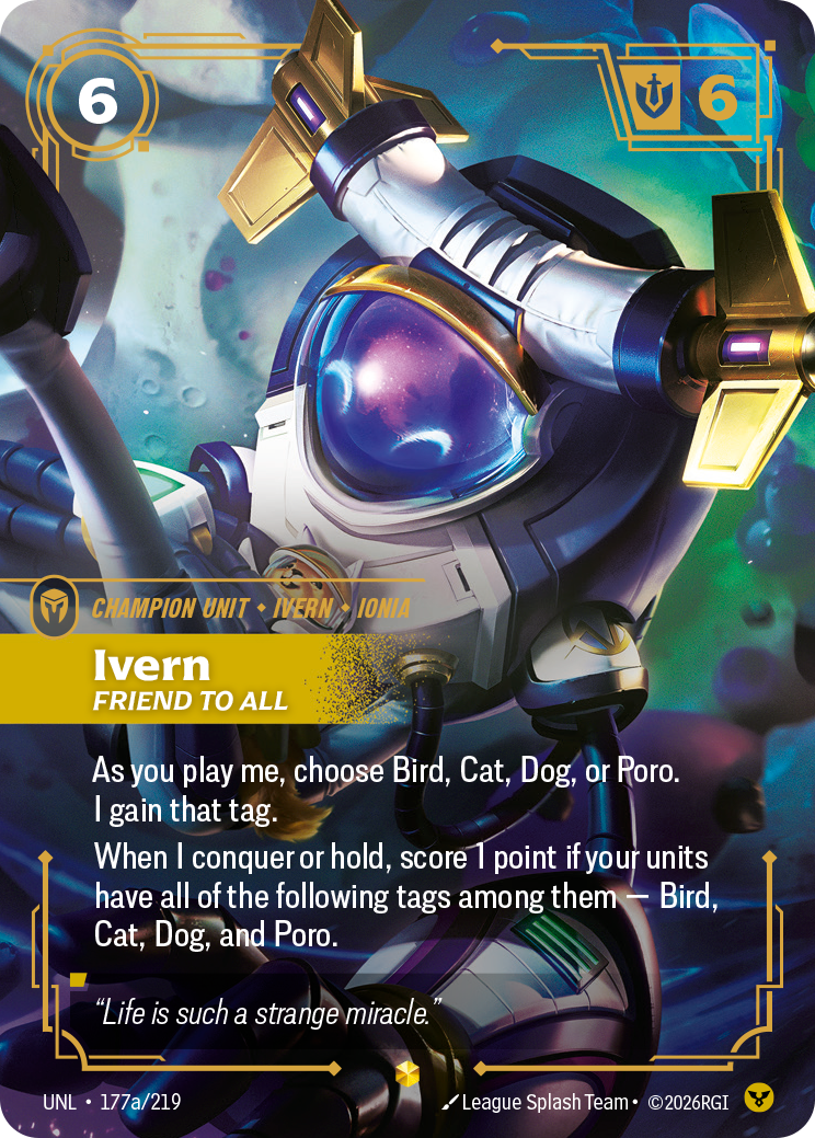 Ivern - Friend to All (Alternate Art) (UNL-177a/219) [Riftbound: Unleashed]
