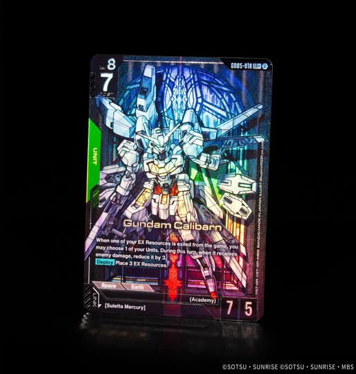 Gundam Calibarn X-EX01 [GD05-018] (LR+)