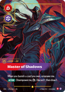 Zed - Master of Shadows (Overnumbered) (VEN-191/166) [Riftbound: Vendetta]
