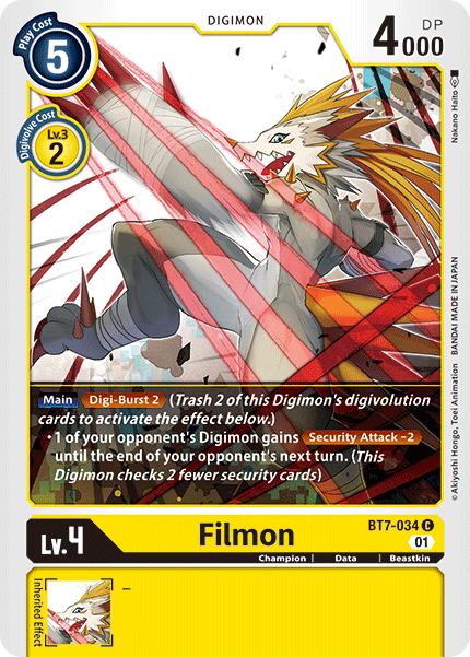 Filmon [BT7-034] [Next Adventure]