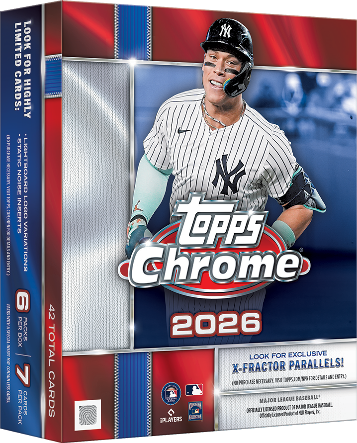 Topps - 2026 Chrome Baseball - Mega Box