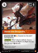 Dame the Despoiler (VEN-079/166) [Riftbound: Vendetta]