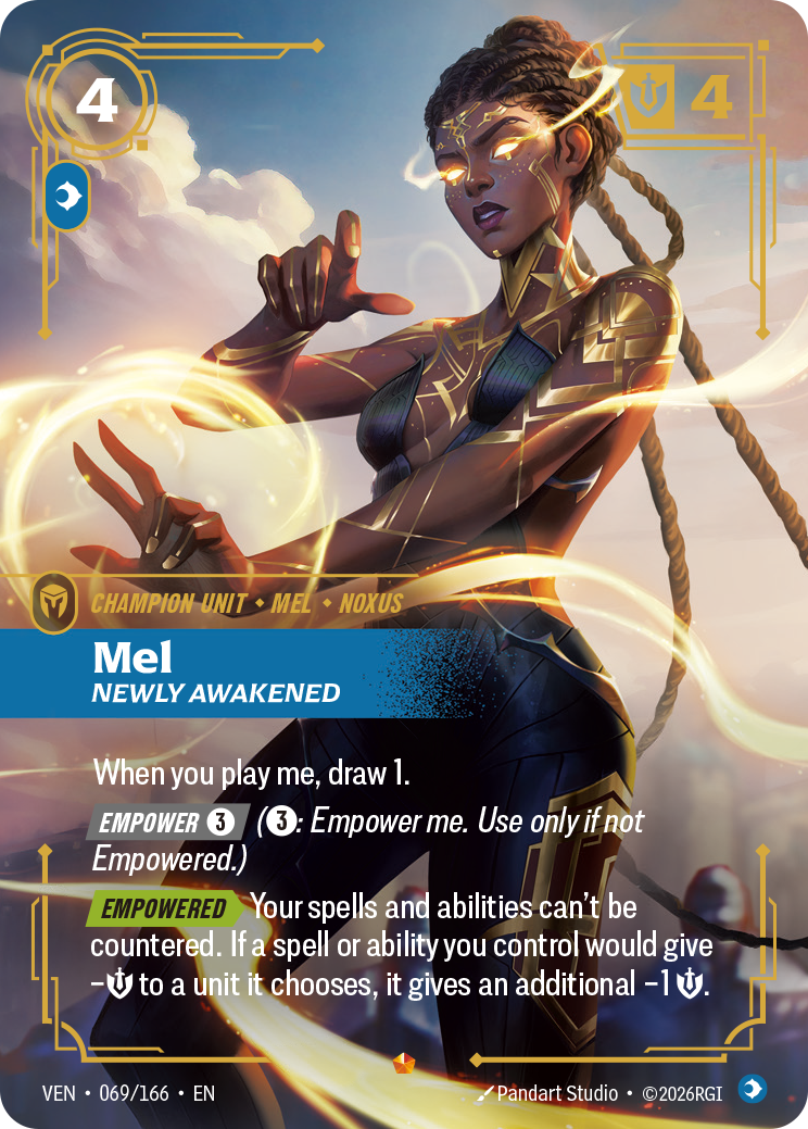 Mel, Newly Awakened (VEN-069/166) [Riftbound: Vendetta]