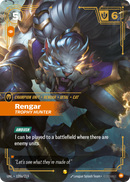 Rengar - Trophy Hunter (Alternate Art) (UNL-120a/219) [Riftbound: Unleashed]