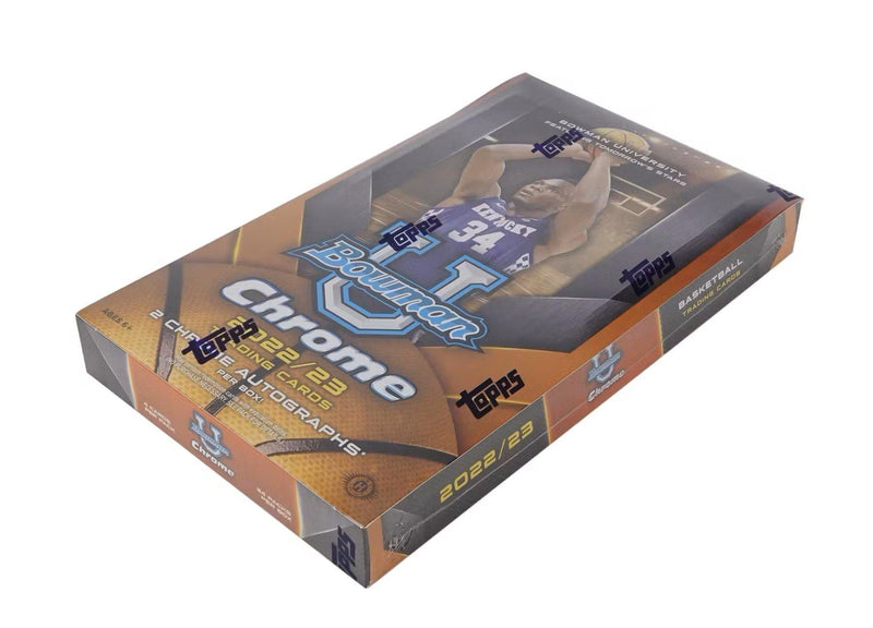 Topps - 2022-23 Bowman Chrome University Basketball - Hobby Box