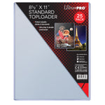 Ultra PRO: Toploader - 8-1/2" x 11" (25ct)
