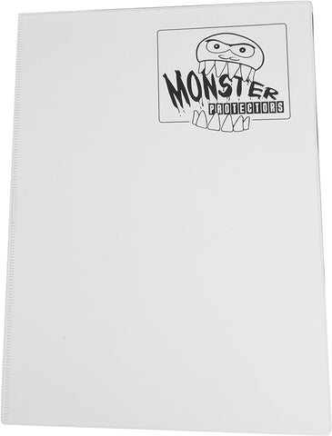 Monster Binder - White - 9 Pocket - Holds 360