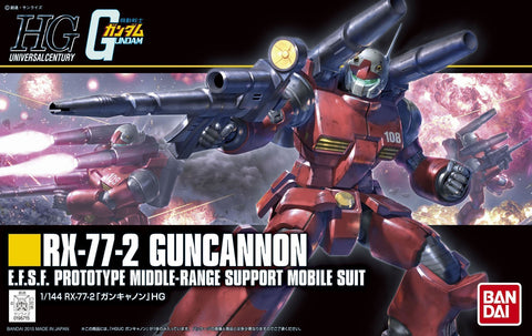 Bandai - Mobile Suit Gundam: Guncannon - 1/144 High Grade Model Kit