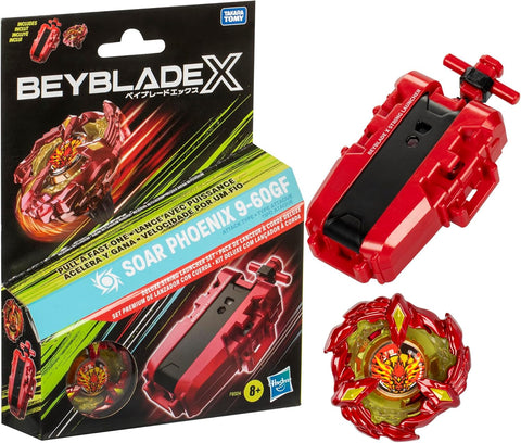 Beyblade X - Soar Phoenix Deluxe String Launcher Set
