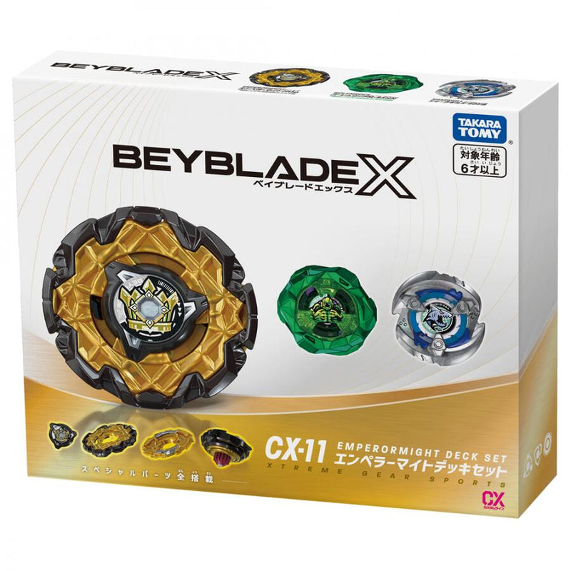 Beyblade X - CX-11 - Emperor Might Deck Set
