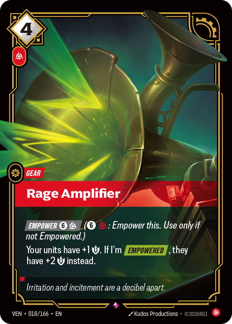 Rage Amplifier (VEN-018/166) [Riftbound: Vendetta]