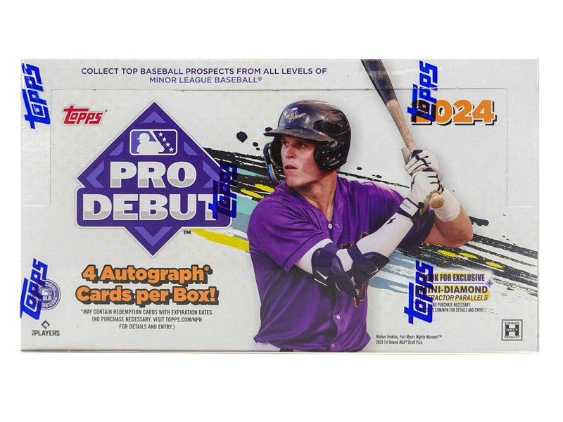 Topps - 2024 Pro Debut Baseball - Hobby Box