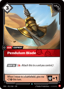 Pendulum Blade (VEN-011/166) [Riftbound: Vendetta]