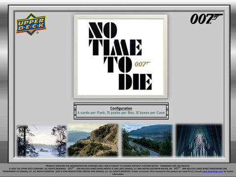 Upper Deck - 2024 James Bond No Time To Die - Hobby Box