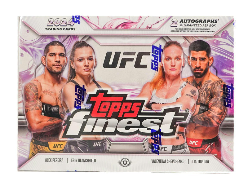 Topps Finest - 2024 UFC Chrome - Value Box (24 Cards)