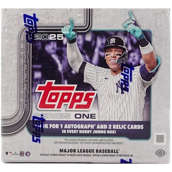 Topps - 2025 Series 1 Baseball - Jumbo Box