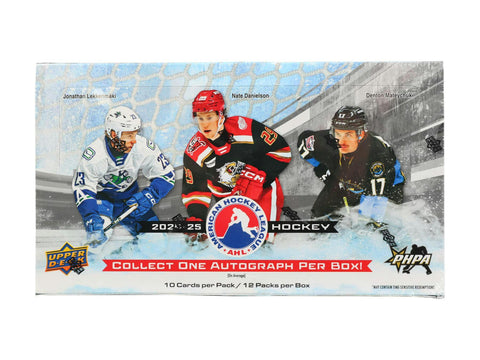 Upper Deck - 2024-25 American Hockey League - Hobby Box
