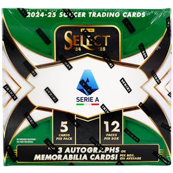 Panini - 2025 Select Serie A Soccer - Hobby Box
