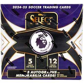 Panini - 2024-25 Select Premier League Soccer - Hobby Box