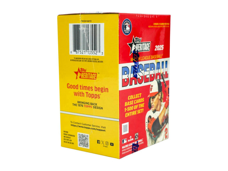 Topps - 2025 Heritage High Numbers Baseball - Blaster Box