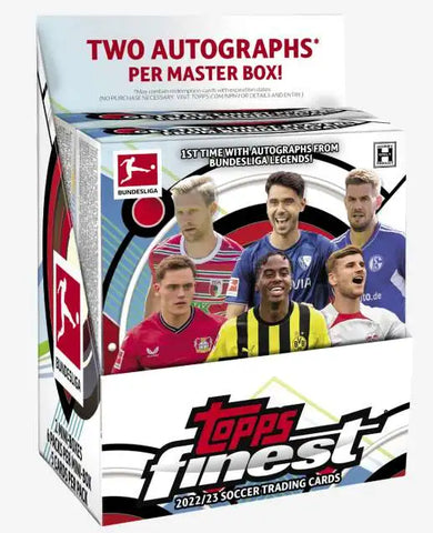 Topps - 2022-23 Finest Bundesliga Soccer - Hobby Box