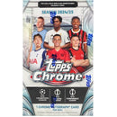 Topps - 2024-25 Chrome UEFA Champion's League Soccer - Booster Box