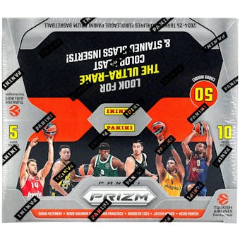 Panini - 2025 Prizm Turkish Airlines Euroleague Basketball - Hobby Box