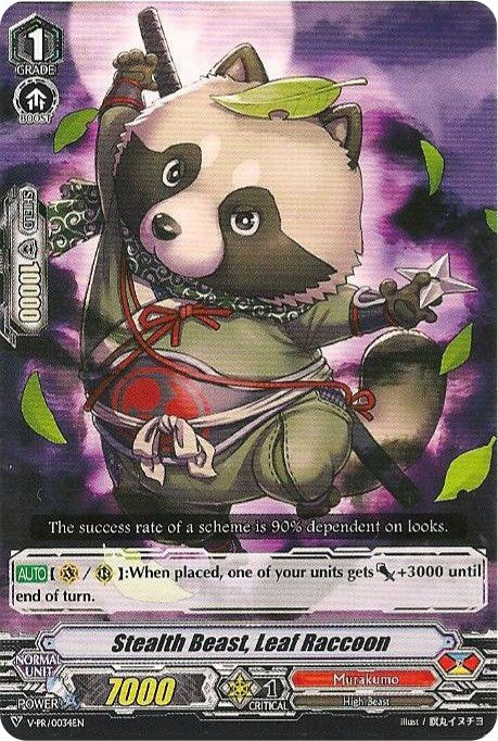 Stealth Beast, Leaf Raccoon (V-PR/0034EN) [V Promo Cards]