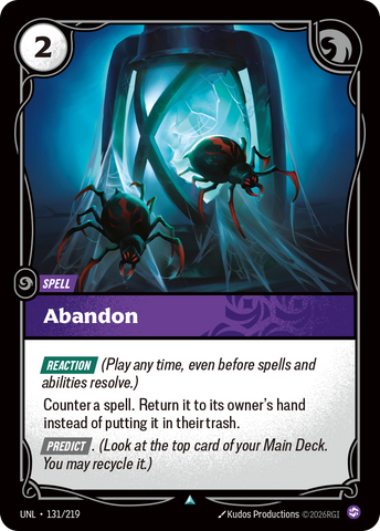 Abandon (UNL-131/219) [Riftbound: Unleashed]