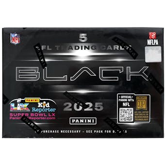 Panini - 2025 Black Football - Hobby Box