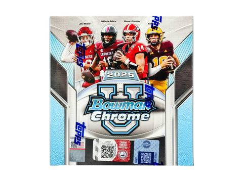 Topps - 2025 Bowman Chrome University Football - Mega Box