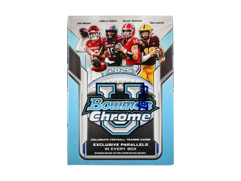Topps - 2025 Bowman Chrome University Football - Value Box