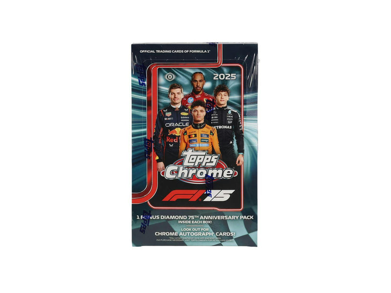 Topps - 2025 Formula 1 Chrome Racing  - Hobby Box