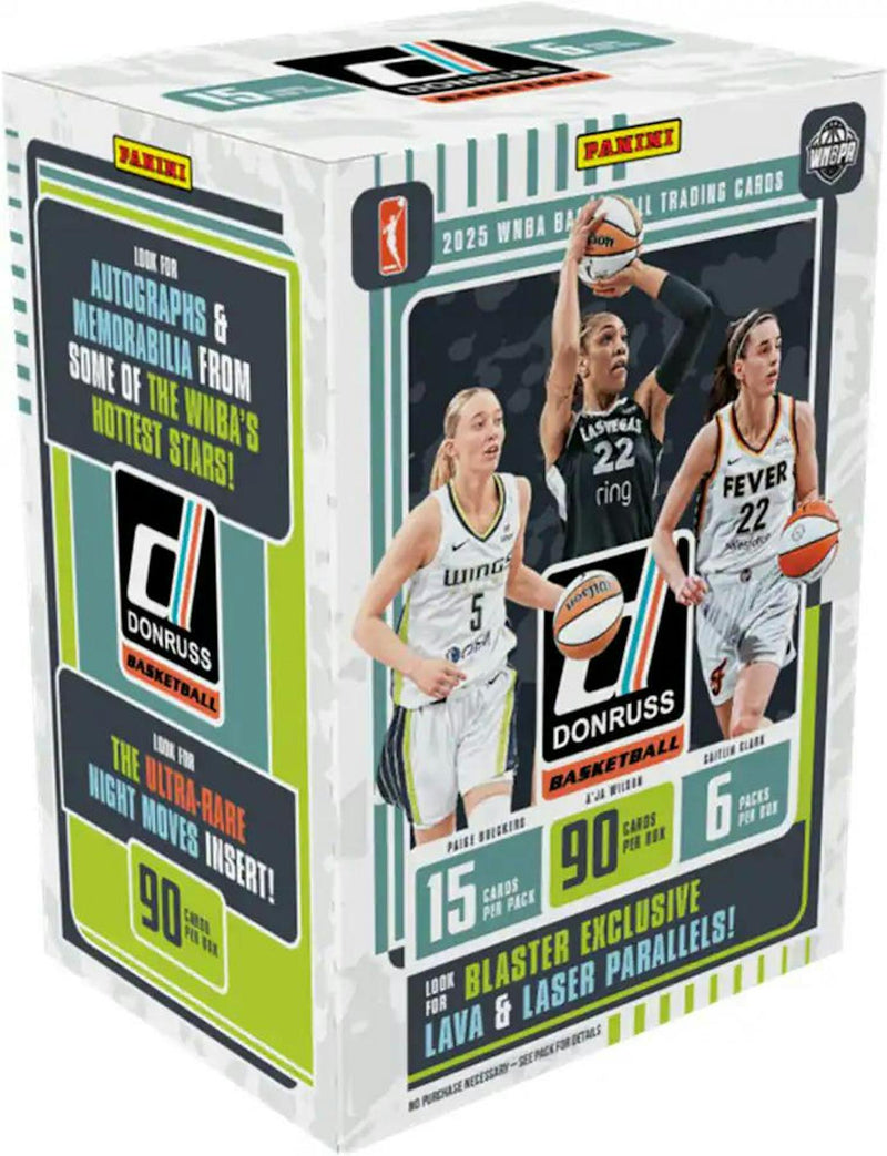 Panini - 2025 WNBA Donruss Basketball - Blaster Box