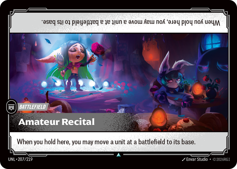 Amateur Recital (UNL-207/219) [Riftbound: Unleashed]