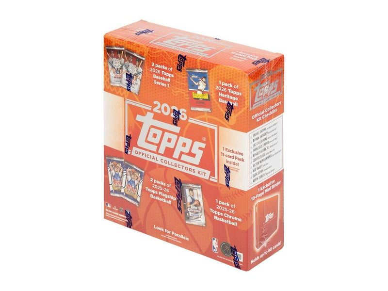 Topps - 2026 MLB x NBA Official Baseball - Collector Kit Box
