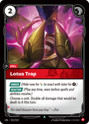 Lotus Trap (UNL-013/219) [Riftbound: Unleashed]