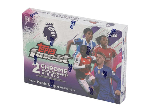 Topps - 2026 Finest Premier League Soccer - Hobby Box