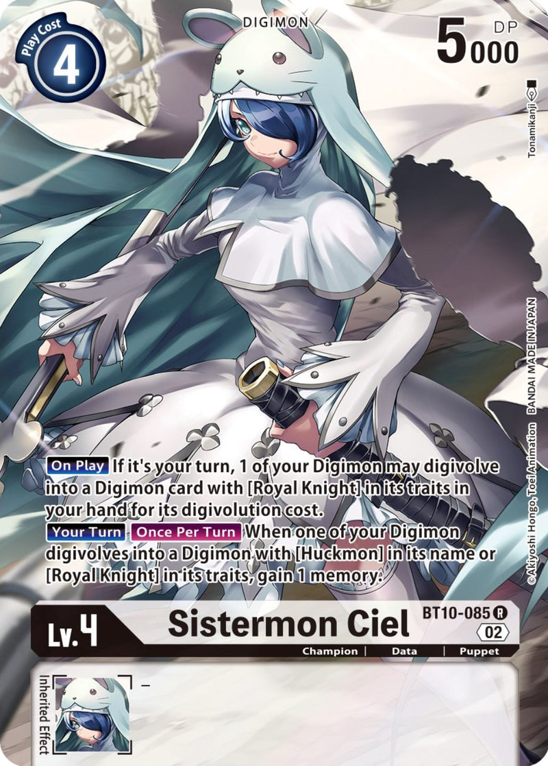 Sistermon Ciel [BT10-085] (Alternate Art) [Xros Encounter]