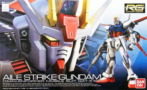 Bandai - Mobile Suit Gundam Seed: Aile Strike Gundam - 1/144 Real Grade Model Kit