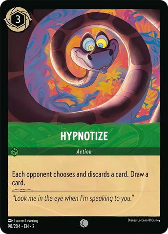 98/204 - Hypnotize - Common Non-Foil