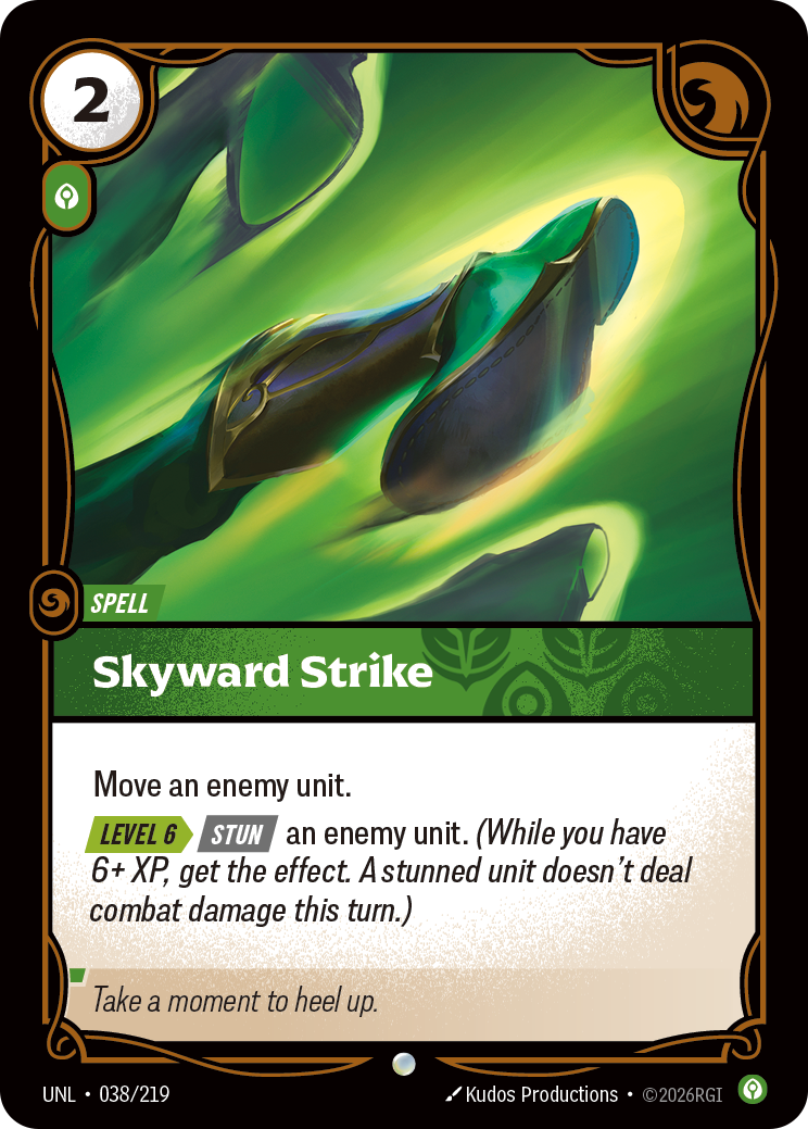 Skyward Strike (UNL-038/219) [Riftbound: Unleashed]