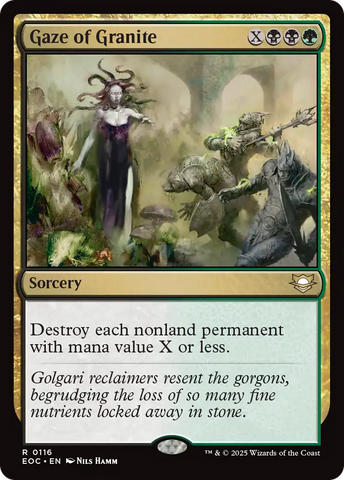 Gaze of Granite [Edge of Eternities Commander]
