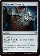 Talisman of Hierarchy (Surge Foil) [Star Trek Commander]