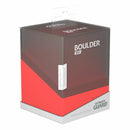 UG - Boulder Synergy: Black/Red - 100ct Deck Box
