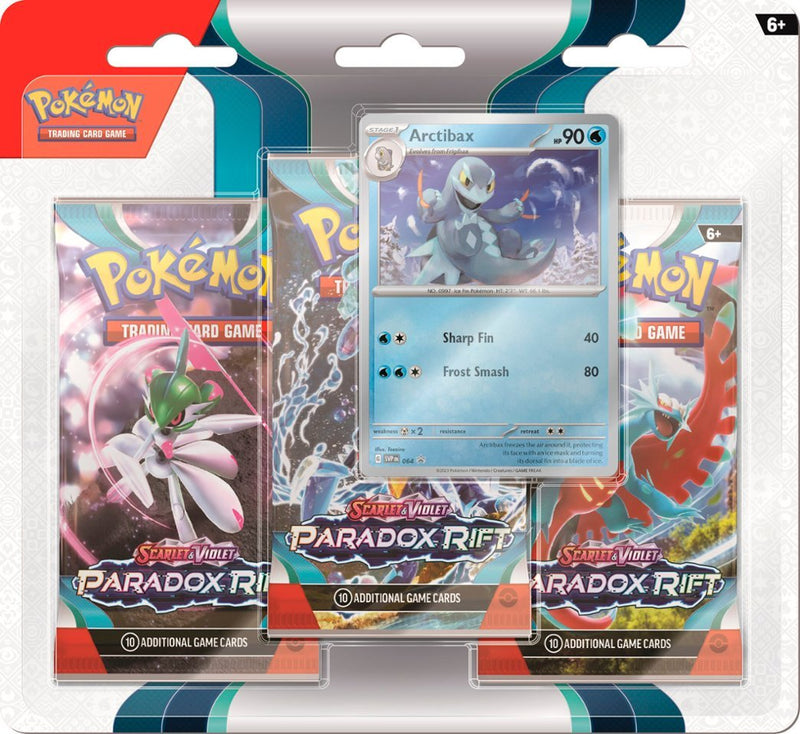 PKMN - Paradox Rift: Arctibax - 3-Pack Blister