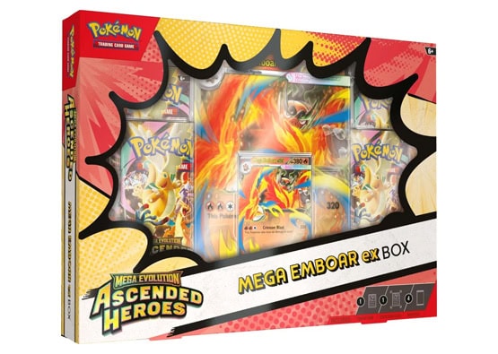 PKMN - Mega Evolution: Ascended Heroes - Mega ex Box
