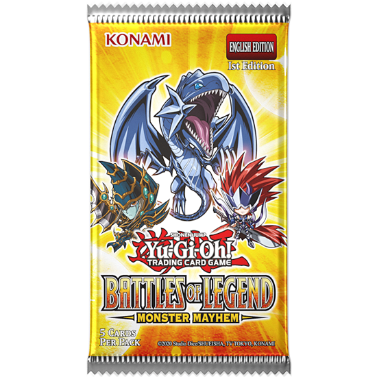 YGO - Battle of Legends: Monster Mayhem - Booster Pack