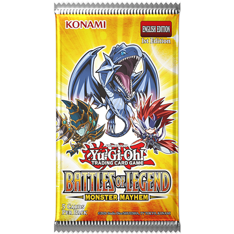 YGO - Battle of Legends: Monster Mayhem - Booster Pack