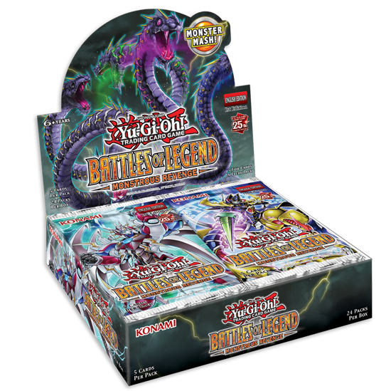 YGO - Battle of Legends: Monstrous Revenge - Booster Box